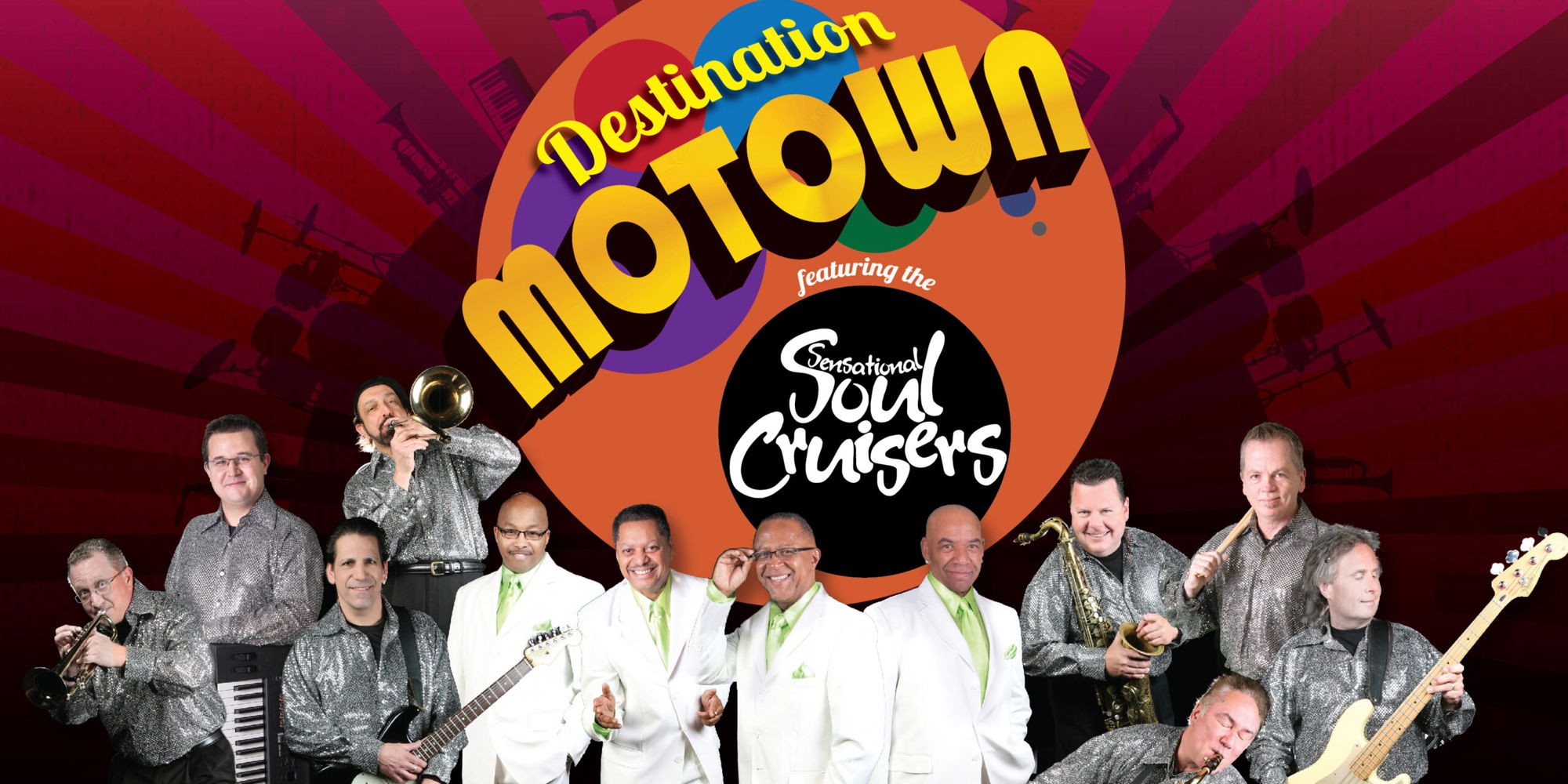 Destination Motown - featuring the Sensational Soul Cruisers promotional image