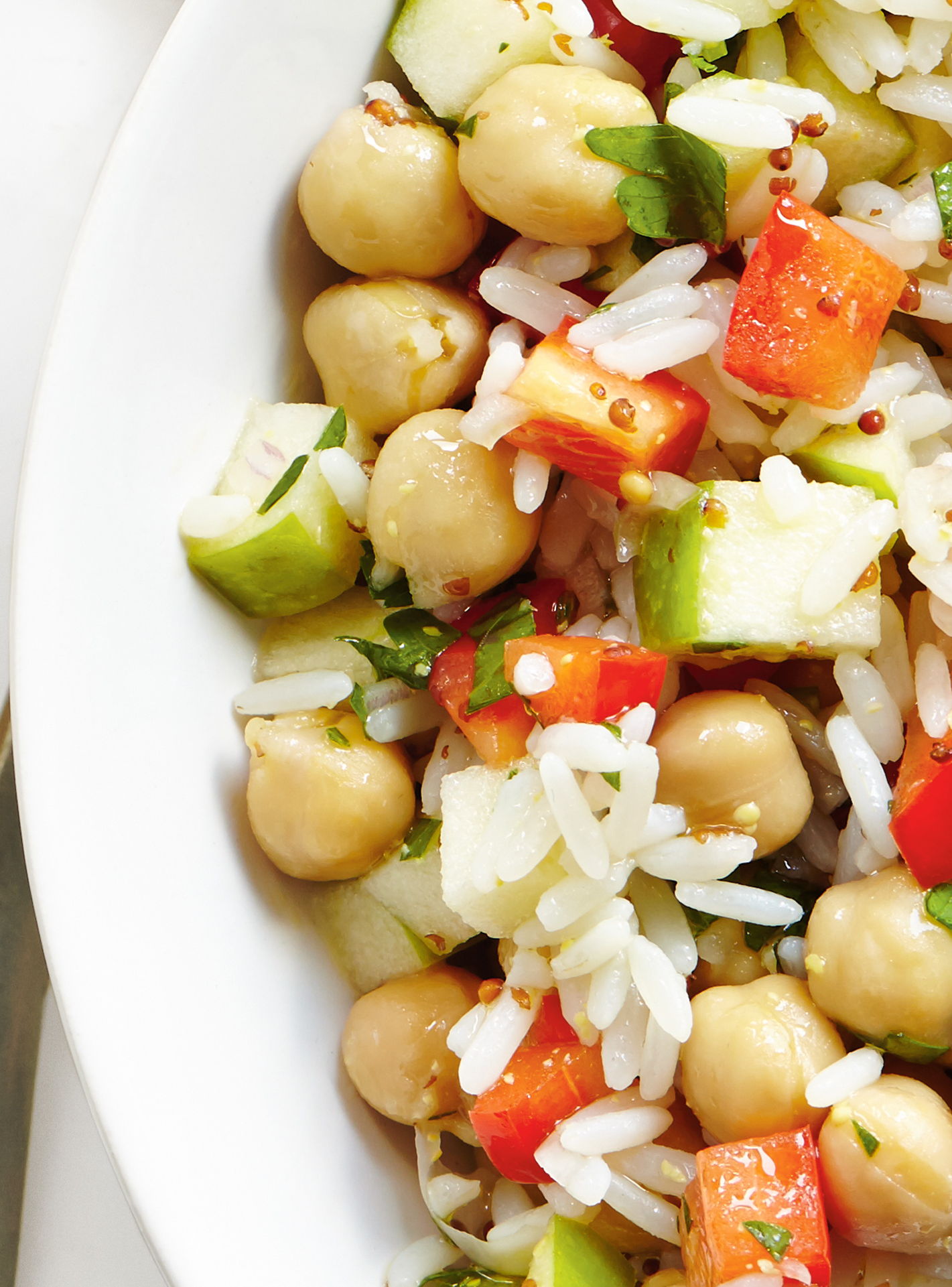 Rice Salad with Apple and Red Pepper | RICARDO