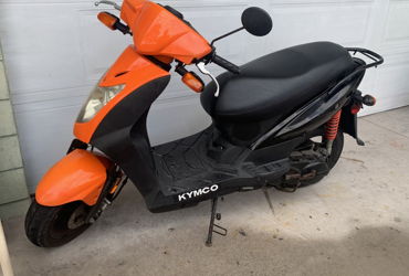 2014 KYMCO AGILITY 125 motorcycle for rent near Kailua-Kona, HI