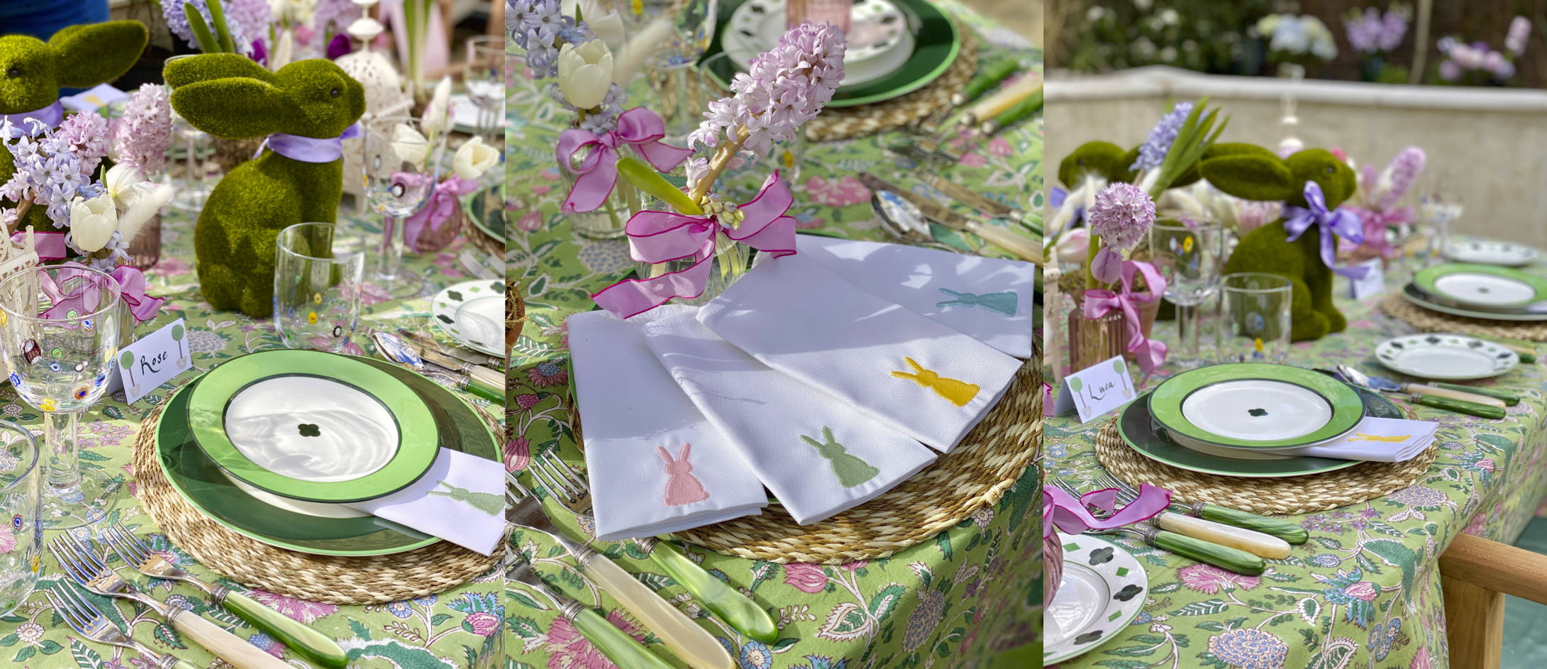 Bright fiesta themed tablescape with beatiful fresh flowers