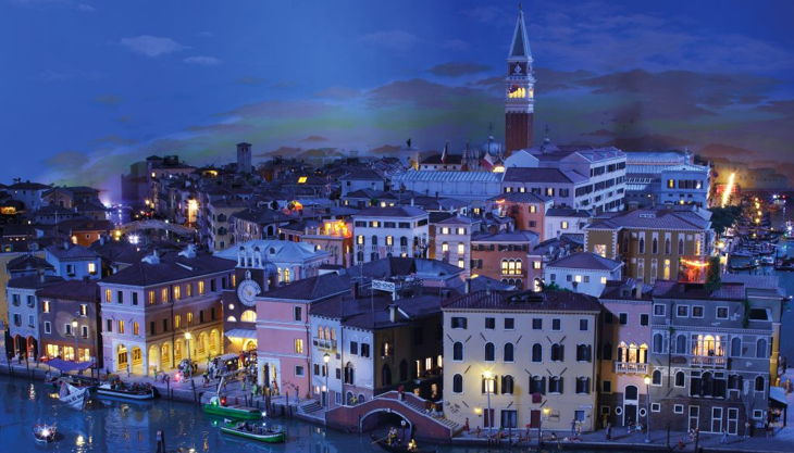 venedig stadtansicht nacht