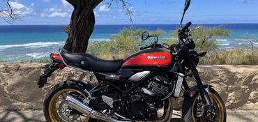 2022 KAWASAKI Z900 ABS 50TH ANNIVERSARY motorcycle for rent near Honolulu, HI