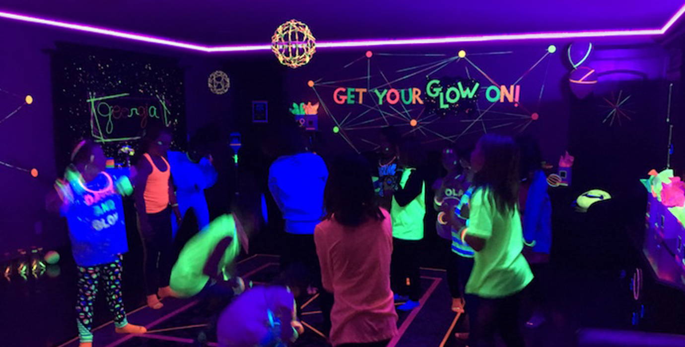 blacklight led tape light for glow party