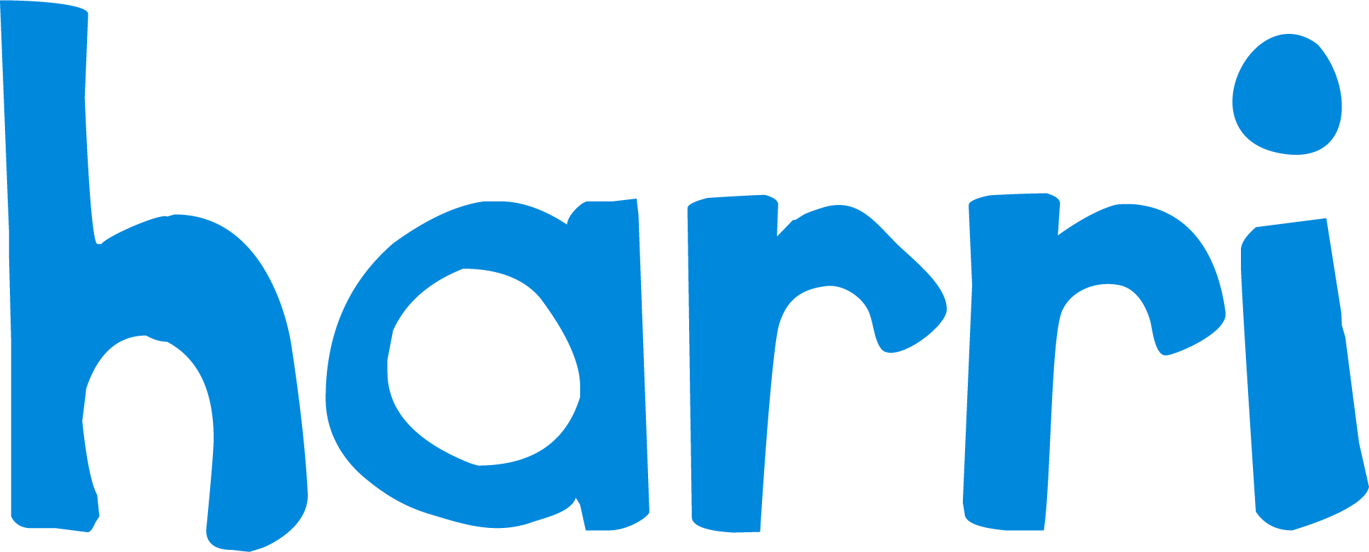 Harri logo large blue