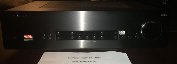 Cambridge Audio CXA80 80W new Integrated Amplifier