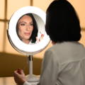 lighted makeup mirror