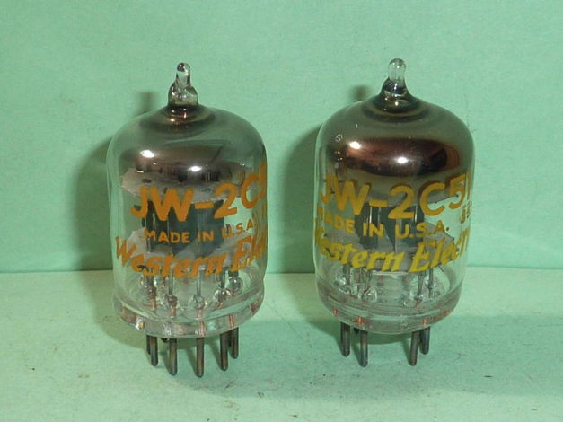 Western Electric 2C51 JW-2C51 396A 5670 Tubes