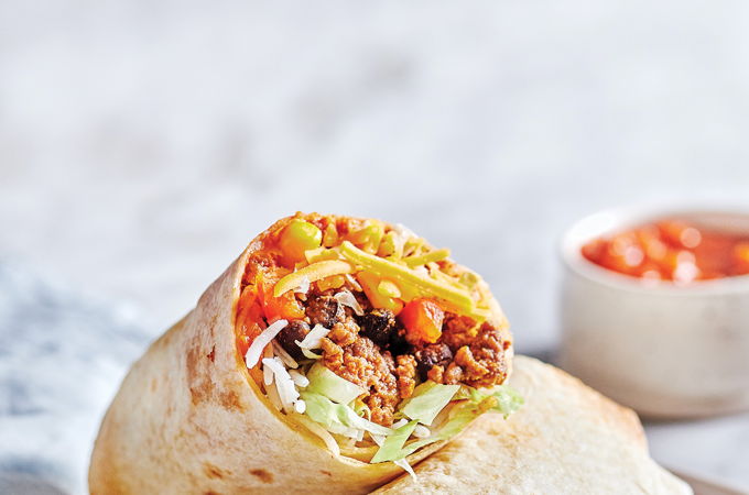 Burritos au bœuf