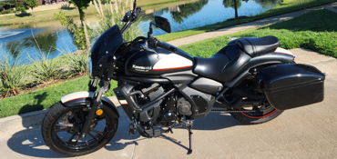 2017 KAWASAKI VULCAN S ABS motorcycle for rent near DENTON, TX