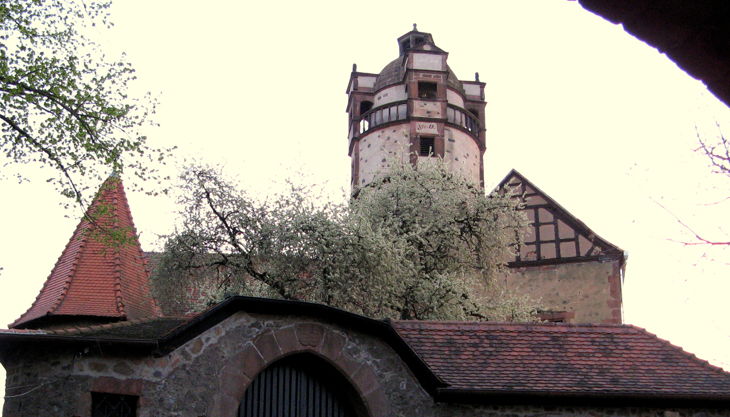 burg ronneburg eingangstor