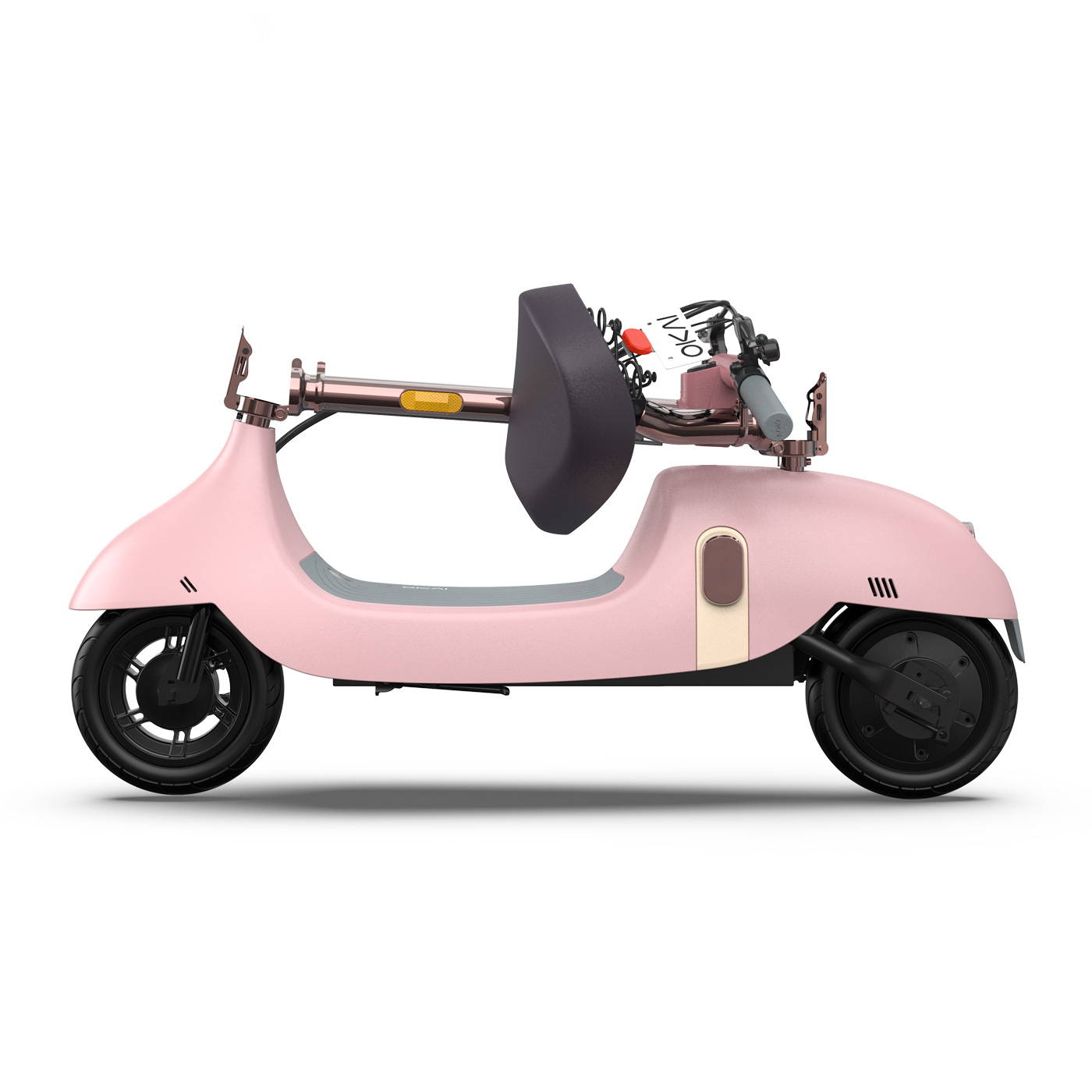Okai-es200-electric-scooter-folded-scooter