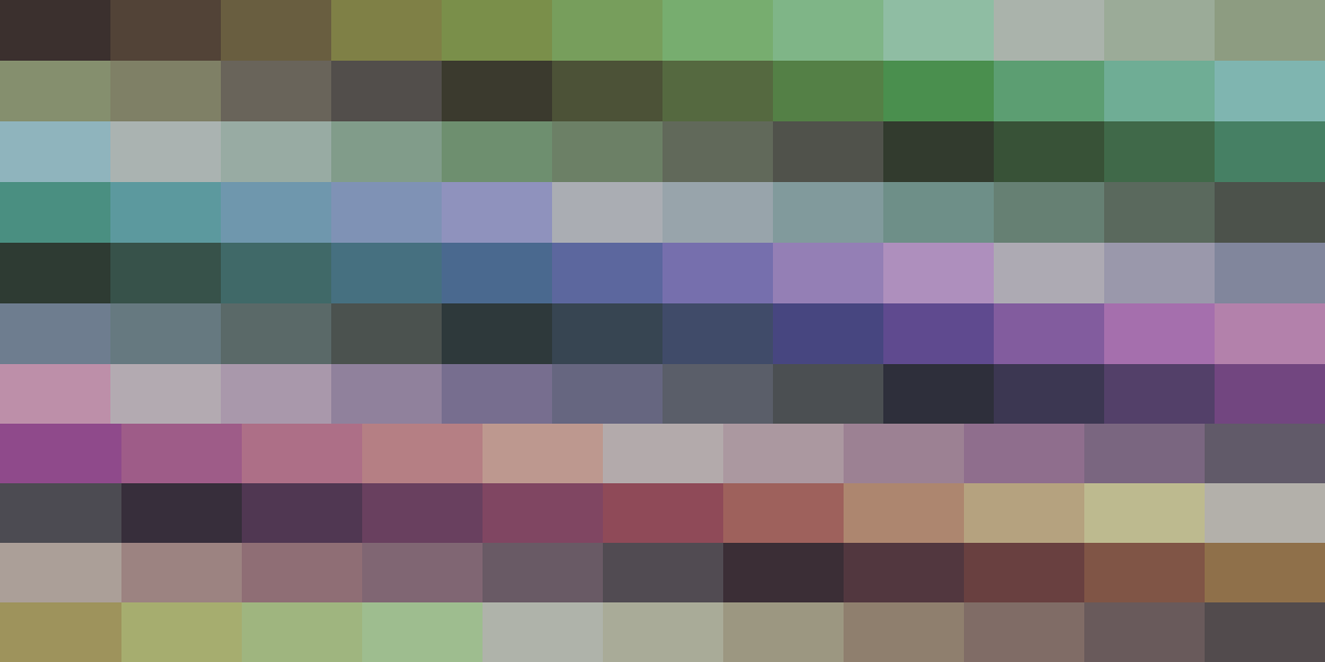 Moss128 Palette