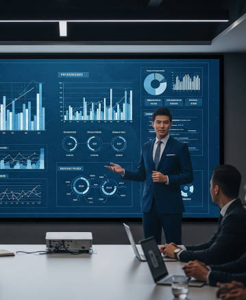 จอสำหรับ Meeting Room