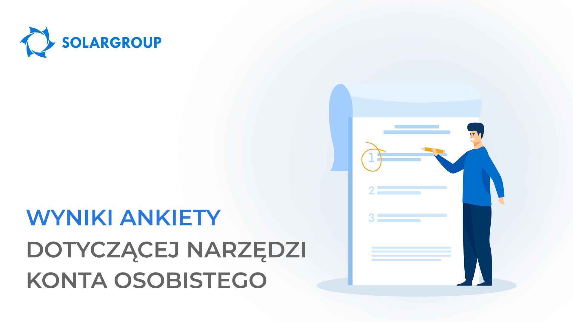 Wyniki ankiety dotyczącej narzędzi konta osobistego