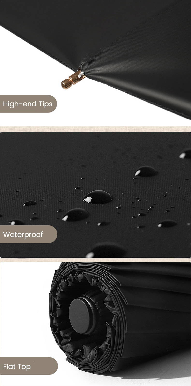 Sunphio Travel Pocket Umbrella Windproof UV Protection