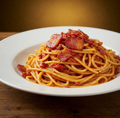 Mỳ Ý thịt nguội bacon