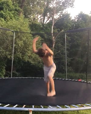 How To Gainer On A Trampoline Flips Tricks Riders