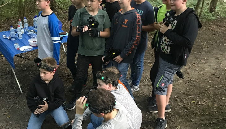 lasertag sicherheits unterweisung