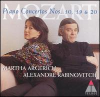 Argerich/Rabinovitch - Mozart PC's 10, 19 & 20 Teldec CD