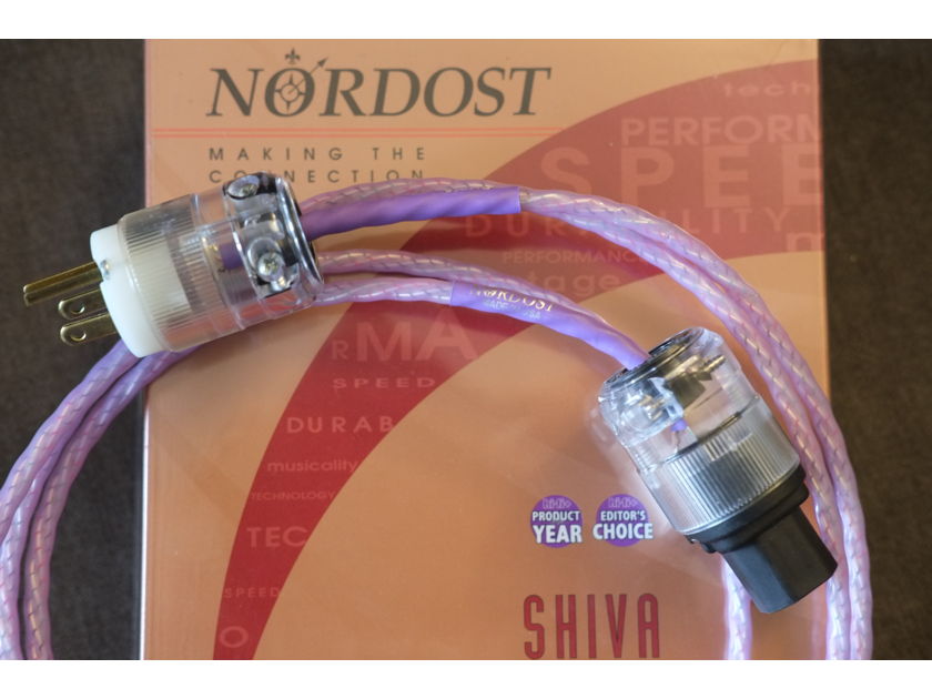 Nordost Shiva 2M power cables
