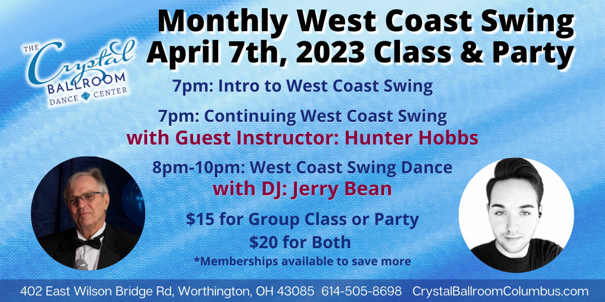 West Coast Swing Class and Party promotional image
