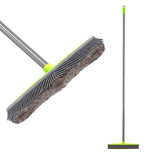 Casabella Wayclean Wide Angle Broom vs LandHope Push Broom Slant