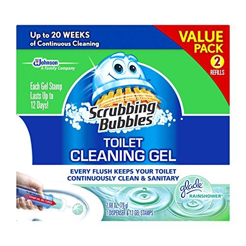 Scrubbing Bubbles Toilet Cleaning Gel vs Lysol Automatic Toilet Bowl