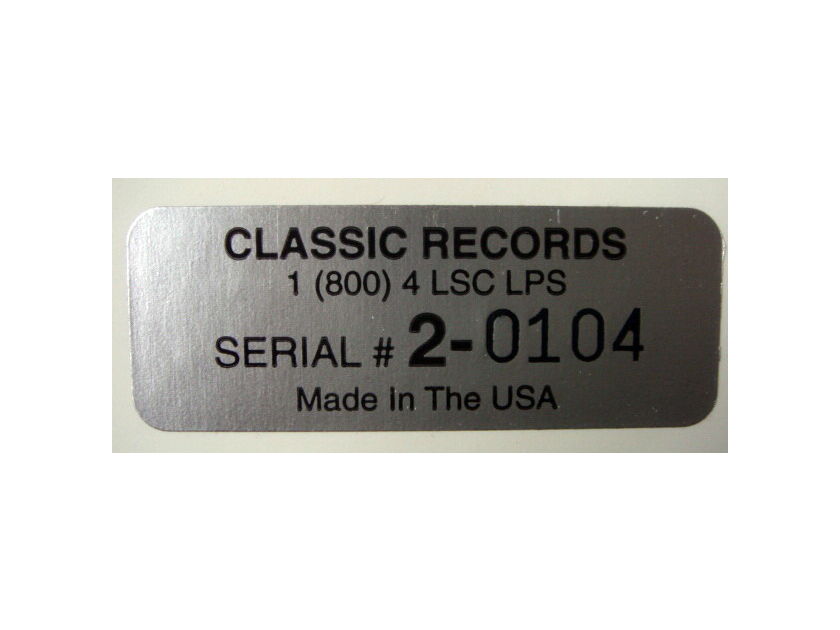 ★Audiophile 180g★ RCA-Classic Records /  - SZERYNG-HENDL, Lalo Symphony Espagnole, MINT(OOP)!