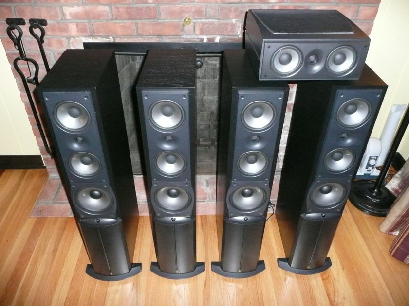 Infinity Compositions Overture 2 (5) speaker SURROUND System EXCELLENT