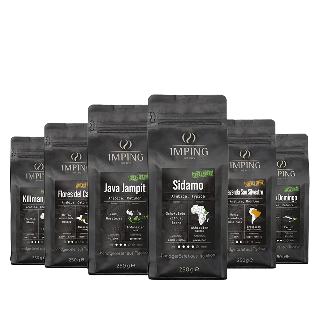 Probierpaket Kaffee Single Origin