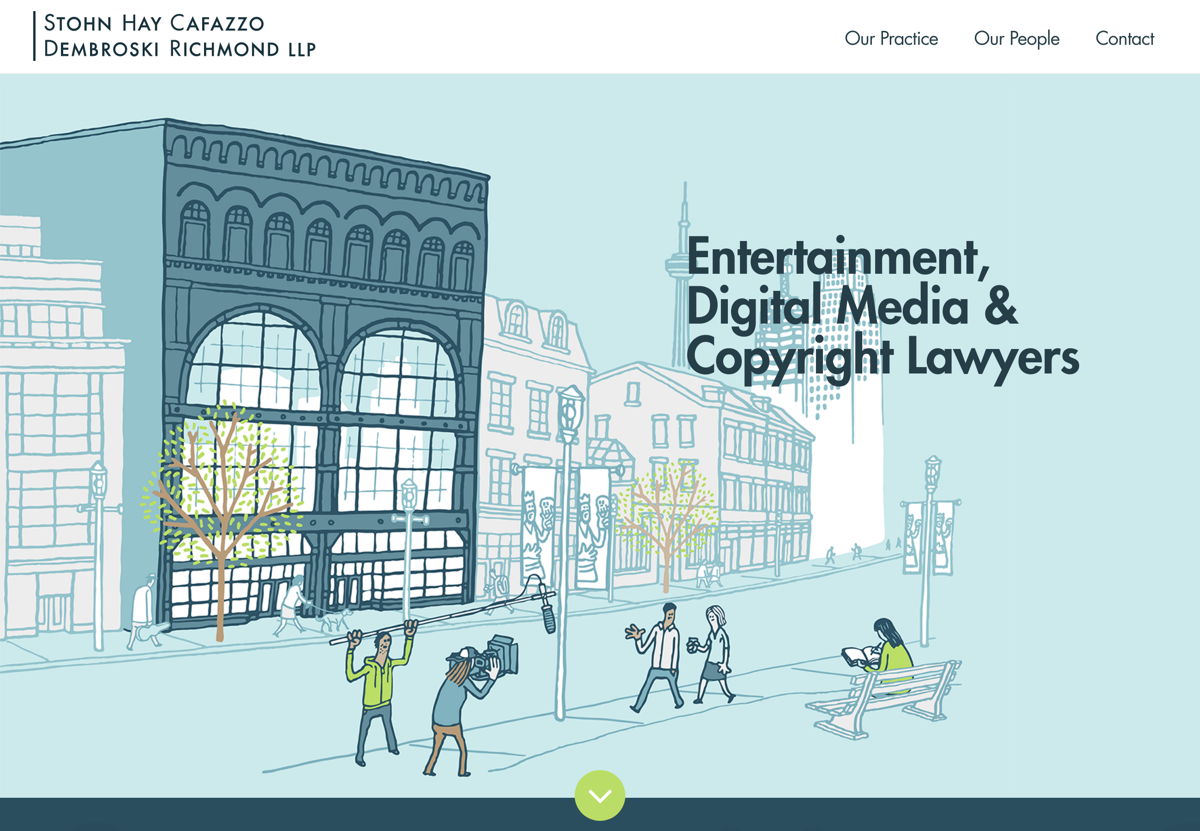 Screenshot of Stohn Hay Cafazzo Dembroski Richmond LLP, from the lawyer websites collection.