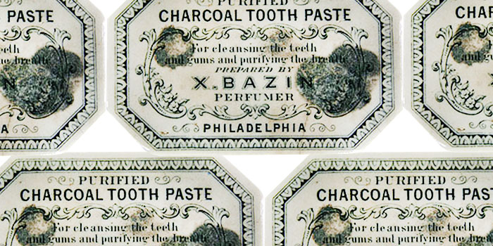 Vintage Packaging: Purified Charcoal Toothpaste