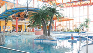 bg wonnemar sonthofen erlebnisbad innen kinderbereich mit palmen