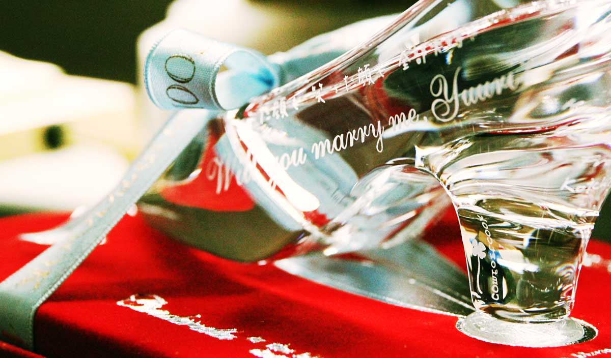 プロポーズのガラスの靴Dearest「未来のシーン（日本語）」＋「Will you marry me?」