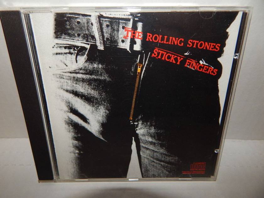 ROLLING STONES Sticky Fingers - 1986 CK 40488 Mint CD