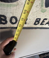 Large Hand-Painted Wooden Advertising Sign - Fobs Watches, Clocks ...