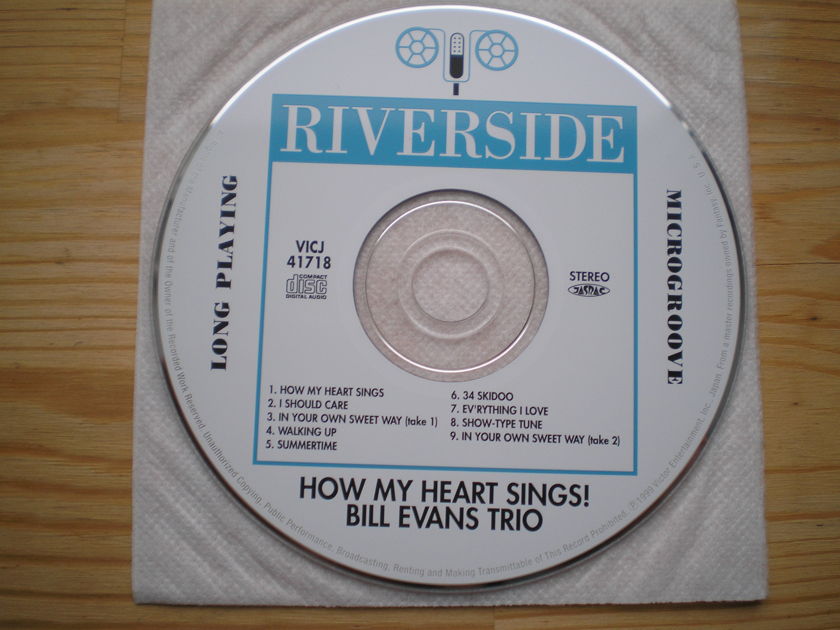 Bill Evans - How My Heart Sings Japan mini-lp
