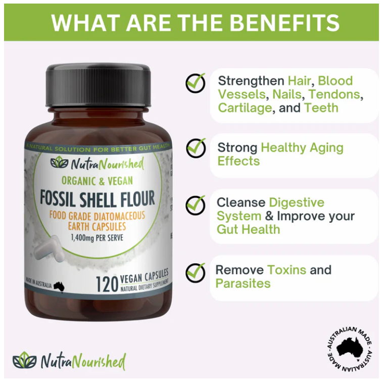 Diatomaceous Earth Food Grade Fossil Shell Flour - Image 3