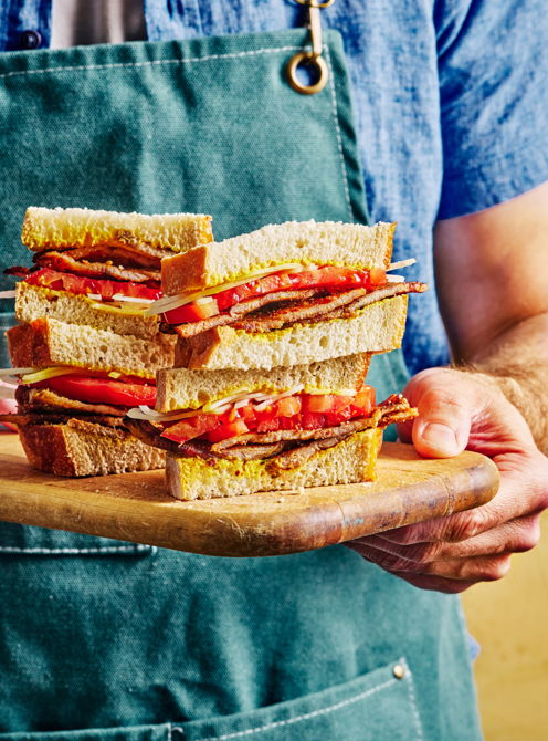 Sandwichs aux grillades de porc style Valleyfield