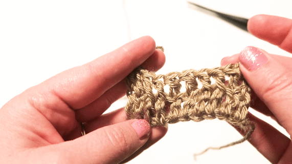 Front Post double Crochet Stitches