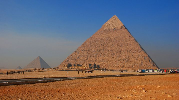 The Great Pyramid of Giza is that it is made up of three main chambers: the King's Chamber, the Queen's Chamber, and the Grand Gallery