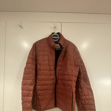 down jacket brown