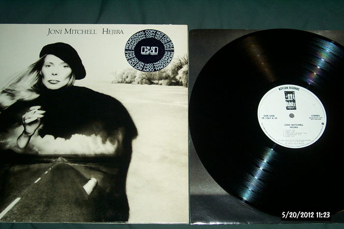 Joni Mitchell - Hejira White Label Promo  LP NM Asylum ...