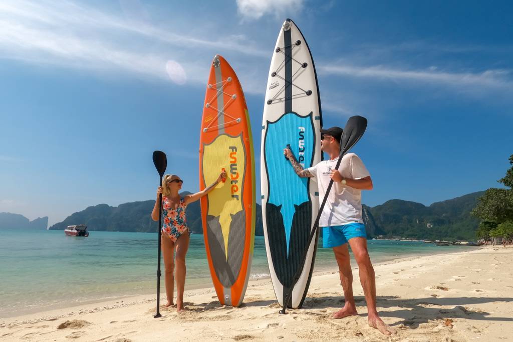 blow up stand up paddle boards for Valentine's Day