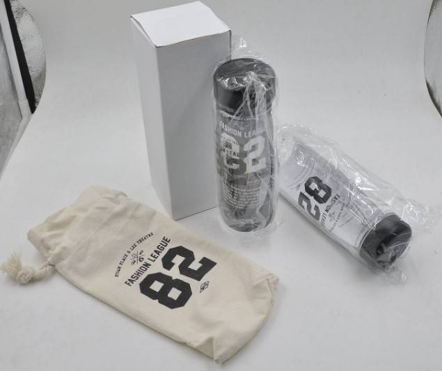 Hysan's Plastic Tumbler and Canvas Bag