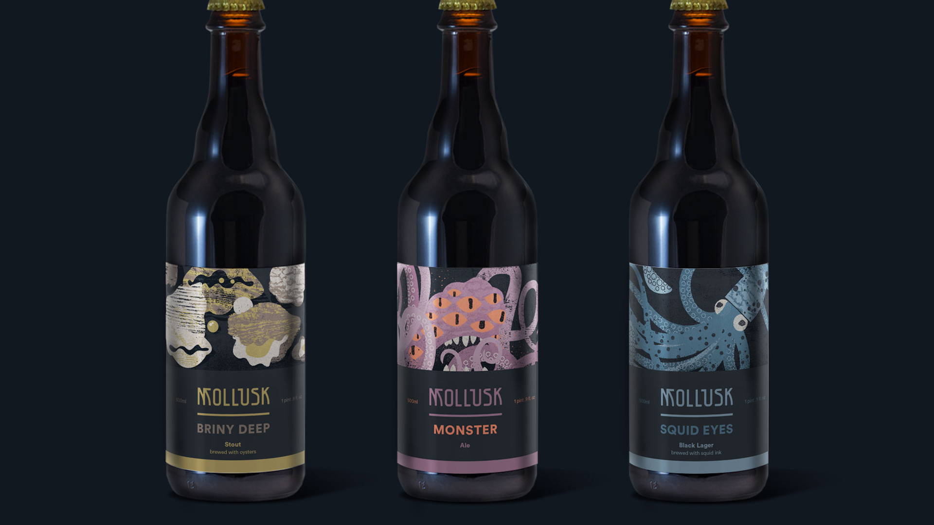 Featured image for The Many Faces of Mollusk Craft Beer