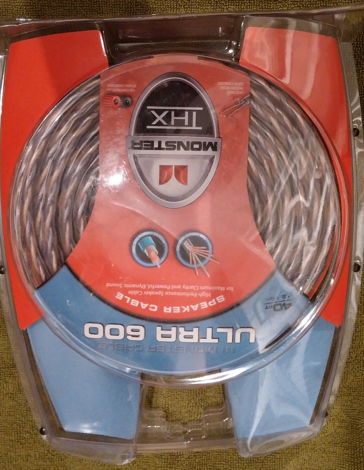 Monster Cable Ultra 600 Speaker Cable  BRAND NEW - PLUS...