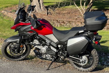 2019 SUZUKI V-STROM 650XT ADVENTURE motorcycle for rent near Kent, WA