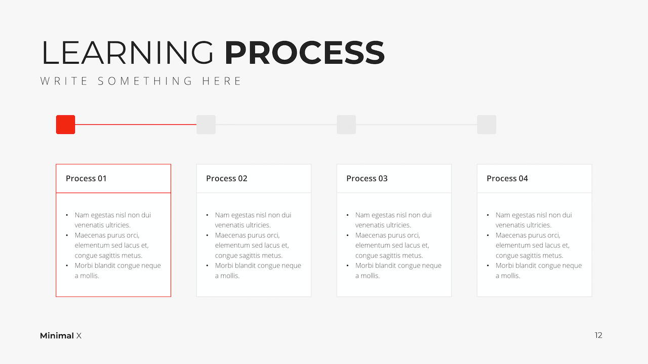 Modern X Webinar Presentation Template