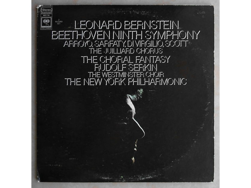 COLUMBIA | BERNSTEIN/BEETHOVEN - Symphony No. 9, Choral Fantasy / NM